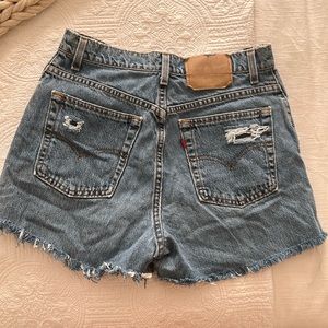 VINTAGE Levi redesigned cutoff shorts!